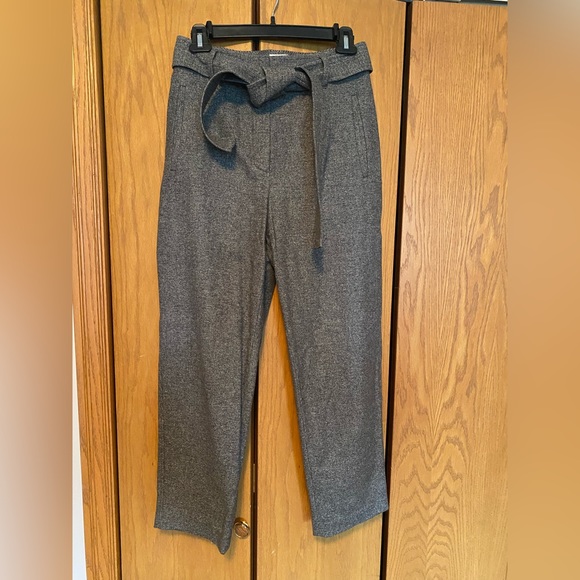 Aritzia Tie Front Pant Wool - Picture 2 of 3